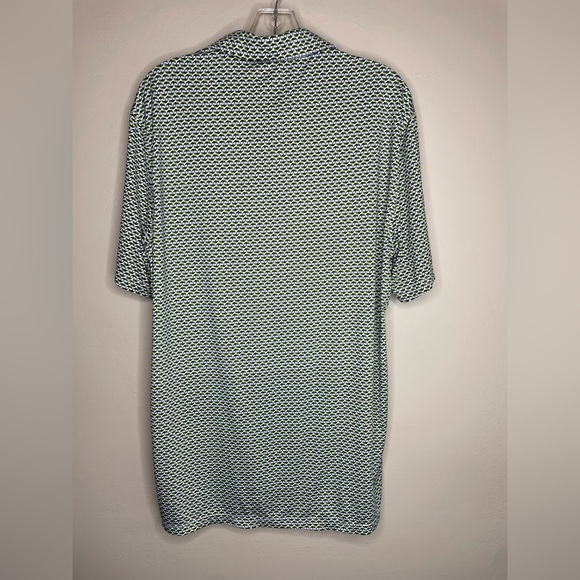 Torrey Pines 121st US Open Microprint Trees All Over Golf Polo Shirt Size Medium - Picture 3 of 8